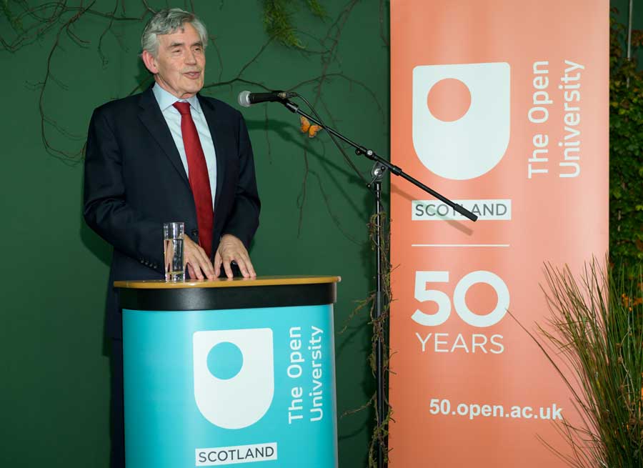 Gordon Brown at Edinburgh International Book Festival 2019