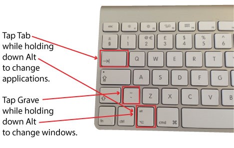 alt keys on mac keyboard